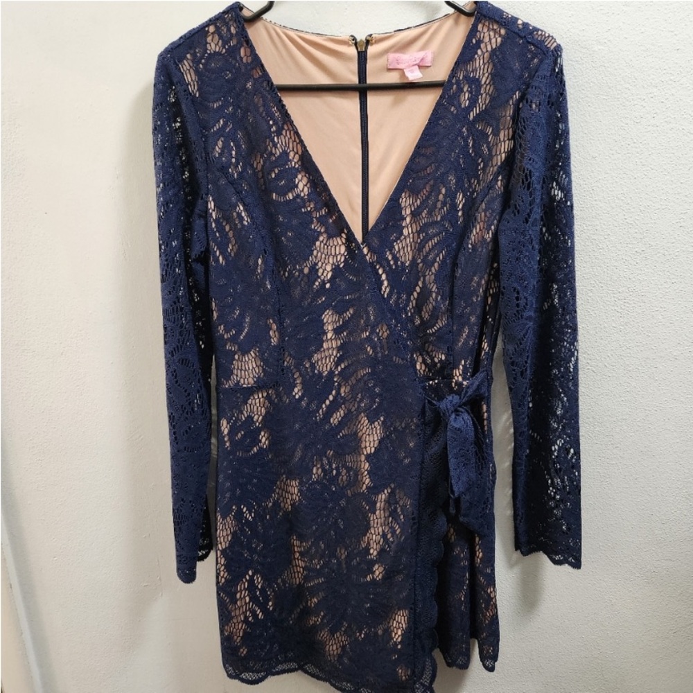 Lilly Pulitzer Navy Romper